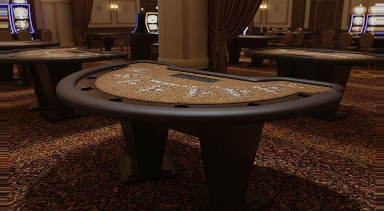 Mesa de Black Jack e Ultimate Poker de Cassino - BJ7